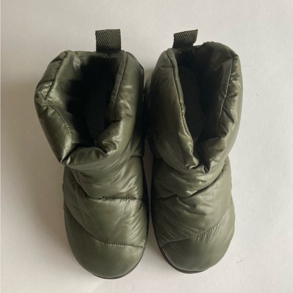 New Piumestudio Luna Military Nylon Pillow Puffy Slip On Booties Sz EUR40, US9.5 - Picture 7 of 15